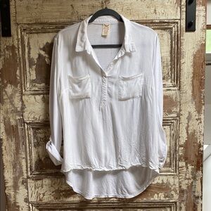 Faded Glory Cream Blouse